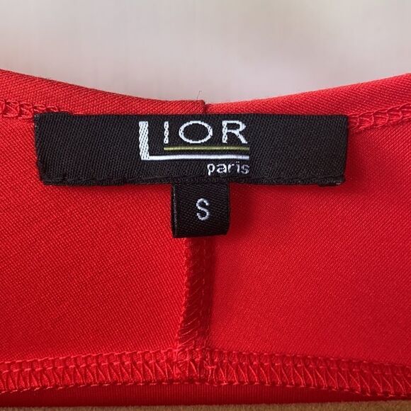 NEW Vibrant Red Tunic Length Top - Picture 4 of 5